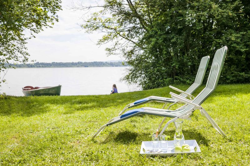 Hauseigenes Seegrundstück Oberbayern Badevergnügen