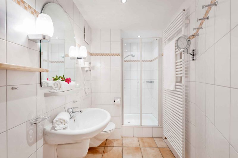 Ferienwohnung Dusche Rose Stachl Waging Bayern