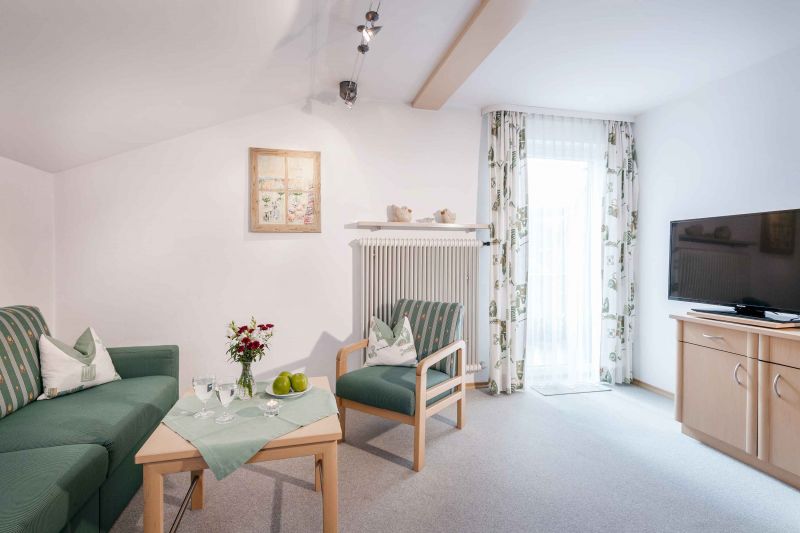 Ferienwohnung Wohnraum Tulpe Stachl Bayern Waging