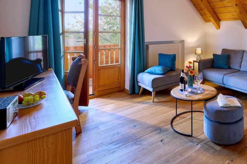 Ferienwohnung Wohnen Schlüsselblume Stachl Waging am See Oberbayern